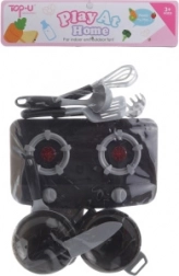 Dětská sada nádobí s bateriovým vařičem