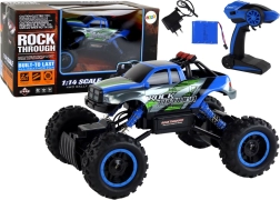 RC terénní auto 1:14 2.4 GHz modré 4x4