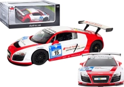 RC auto 1:24 sportovní AUDI R8 LMS, bílé