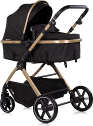 Chipolino Pearl 2v1 kombinovaný kočárek Noir