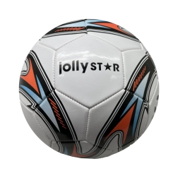 Kožený fotbalový míč Jolly Star Champion, velikost 5