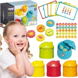 Woopie logická edukativní hra – třídění barev