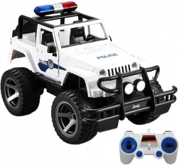 Dálkově ovládané policejní auto Jeep 1:12 Double Eagle