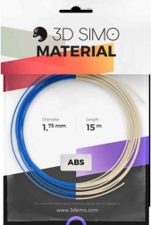 filament termochrome pro 3d pera a tiskárny – mění barvu z modré na bílou, 1,75 mm, 15 m