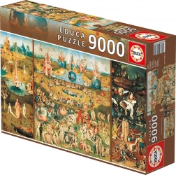 Educa puzzle zahrada pozemských rozkoší 9000 dílků