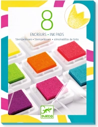 Inkoustové polštářky na razítka Pop od Djeco