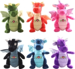 Plyšový drak se zvukem 20 cm