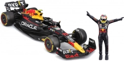 bburago 1:24 formula 1 red bull racing rb19 2023 s figurkou jezdce a dárkovou krabičkou