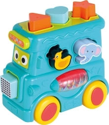 Vkládačka autobus 15 cm