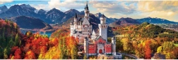 Panoramatické puzzle zámek Neuschwanstein, Německo 1000 dílků