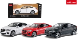 Kovový model 1:24 BMW X6 M černý RASTAR