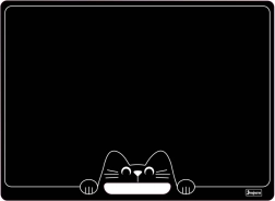 Jeujura oboustranná tabule s kočičkou