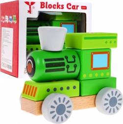 Dřevěný vláček pro děti od 2 let