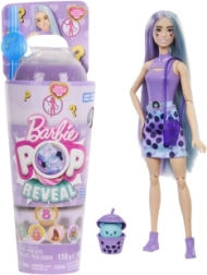 Barbie Pop Reveal Bubble Tea panenka – mléko taro