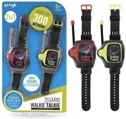 Dětské hodinky s vysílačkou walkie talkie (2 ks) – dosah až 300 m