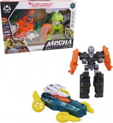 Transformující robot s letounem – sada pro děti 3+