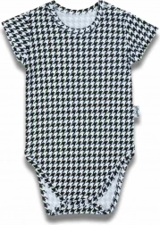 Dojčenské body s krátkým rukávem NICOL Viki (velikost 74, 6–9 měsíců)