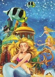 Puzzle Podmořský palác 150 dílků ART PUZZLE