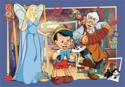 Dětské puzzle CLEMENTONI DISNEY Pinocchio 104 dílků