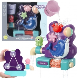 Vodní hračka do vany s fontánou a delfínkem WOOPIE