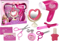 Dětská kadeřnická sada s fénem na baterie