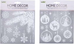 Vánoční dekorace na zeď nebo okno