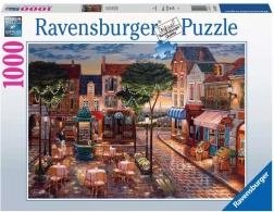 Puzzle 2D 1000 dílků – Paříž malovaná RAVENSBURGER