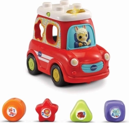 Vtech červené mluvící auto – interaktivní vkládačka pro děti