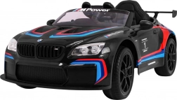 Elektrické autíčko BMW M6 GT3 pro děti – černé