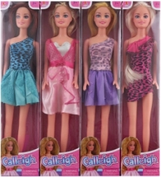 Kloubová panenka 29 cm s dlouhými vlasy