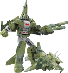 Transformovatelný robot a stíhačka