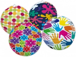 Papírový lampion koule 25 cm