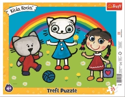 Puzzle KICIA KOCIA Slunečný den 25 dílků