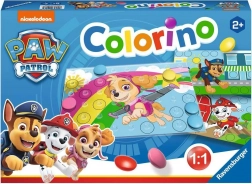 ravensburger colorino tlapková patrola – vzdělávací hra s barevnými knoflíky
