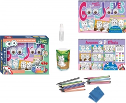 Omalovánky s 3D brýlemi stíratelné