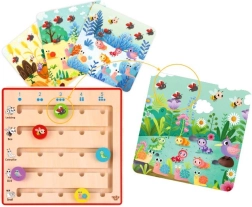 Tooky Toy dřevěná hra Nauka počítání zvířátek