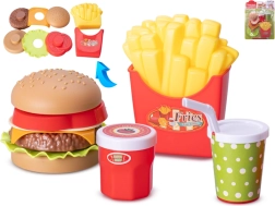 Dětský fastfood hrací set, 11 dílů