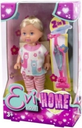 panenka evi love s vysavačem 2v1 do domácnosti 12 cm