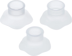 Canpol babies náhradní silikonové vložky 17/19/21 mm k odsávačce mateřského mléka SmartSense
