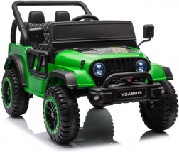 Zelené dětské auto na baterii