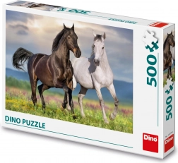 Puzzle koně v běhu 500 dílků