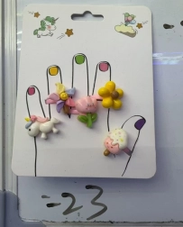 Prstýnky s Květinovým a Jednorožcovým Motivem