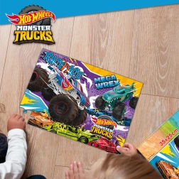 Hot Wheels puzzle 35 × 25 cm, 48 dílků