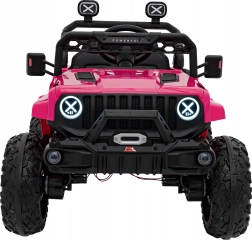 Off Road růžové dětské elektrické auto