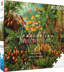 Puzzle Imagination: Ernst Haeckel – Muscinae 1000 dílků