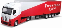 Kovový kamion Bburago 1:43 Volvo FH16 Globetrotter 750 XXL s návěsem