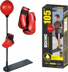 Woopie Dětský Boxovací Set Stojací Boxovací Gruska Nastavitelná 70-105 cm