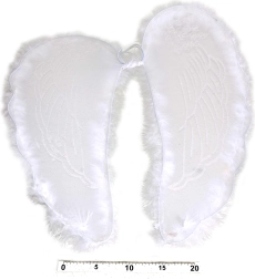 Andělská křídla s peřím 47 × 47 cm