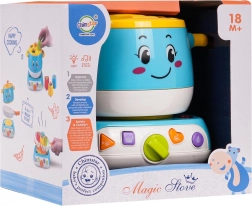 Interaktivní sporák s hrncem a třídičem tvarů