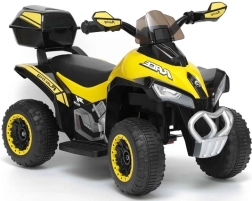 Dětský Akumulátorový Čtyřkolka Žlutá